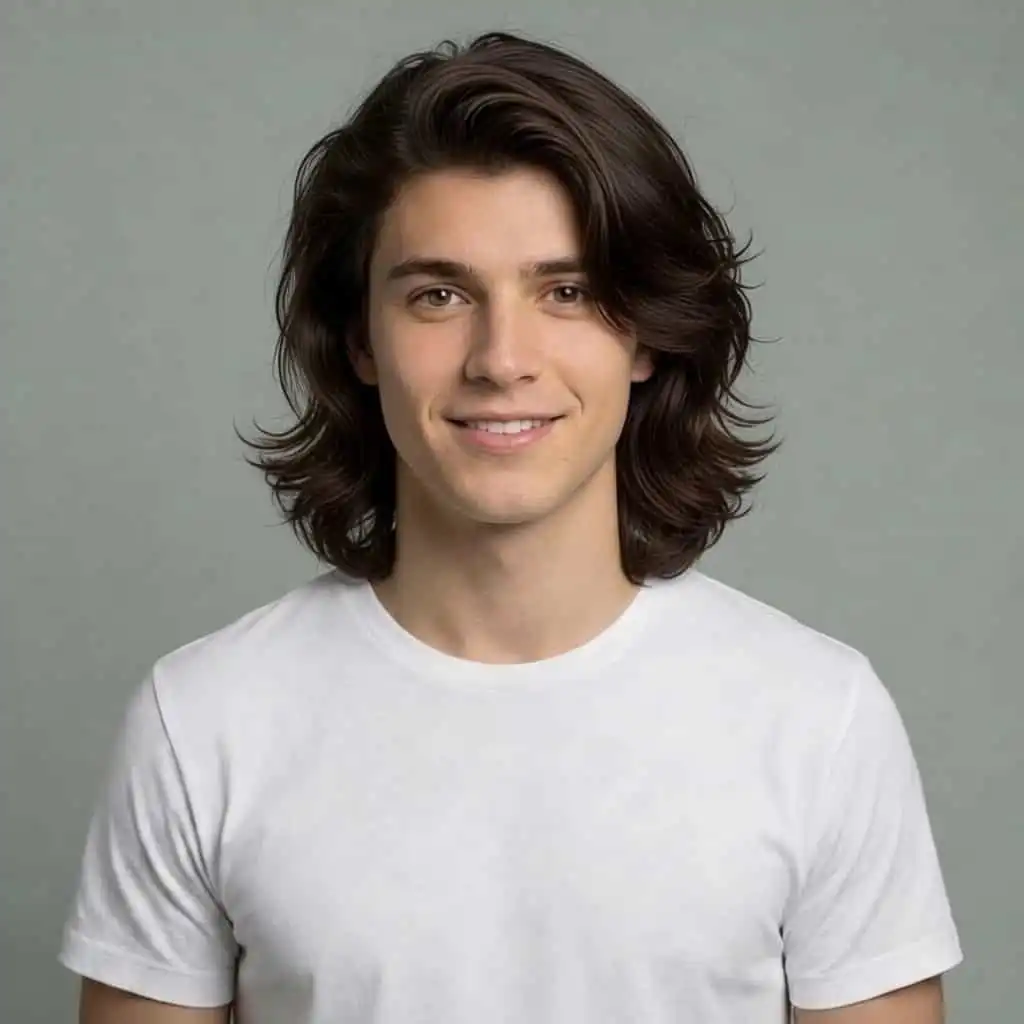Hair style Textured Flow